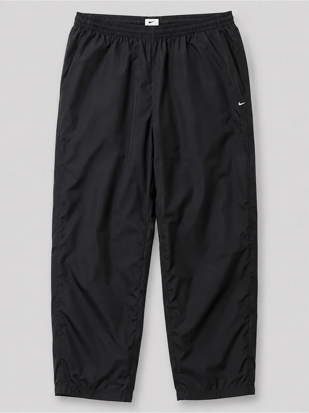 Nike Black Woven Track Pants Men’s XL Lined Athletic Joggers